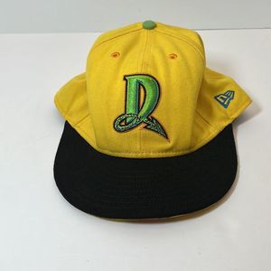 New Era Drayton Dragons Men’s Minor League Baseball fitted cap. 7 5/8